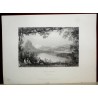 Engraving ‘Lake of Lugano’ by BARTLETT at Moinat SA – Antiques and decorative items – Engravings, lithographs