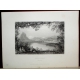 Gravure "Lake of Lugano" de BARTLETT