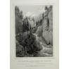 Radierung „Die Felsengallerie durch die“ von Moinat SA – Antiquitäten und Dekoration – Radierungen, Lithografien