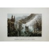 Coloured engraving "Avalanche a Giacomo" by Moinat SA – Antiques and decorative items – Engravings, lithographs
