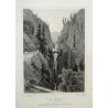 Radierung „Via Mala“ von ROHBOCK bei Moinat SA – Antiquitäten und Dekoration – Radierungen, Lithografien