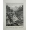 Stich „Der erste Rheinfall“ von Moinat SA – Antiquitäten und Dekoration – Stiche, Lithografien