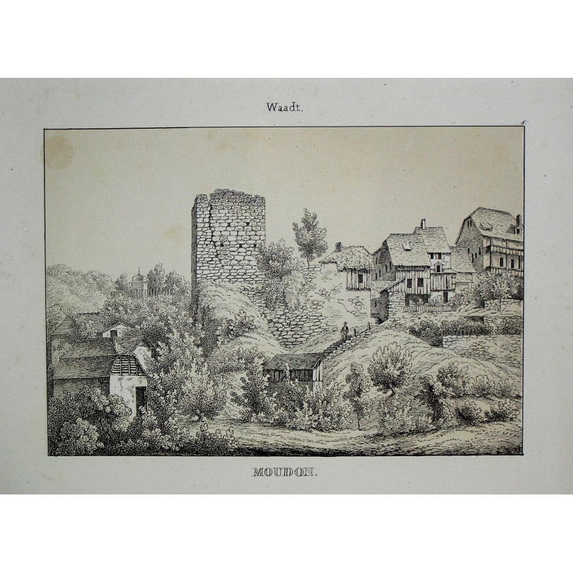 Gravure Moudon 