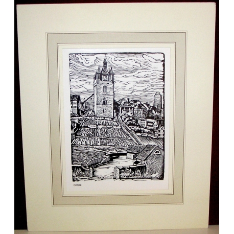 "Orbe" engraving at Moinat SA – Antiques and decorative items – Engravings, lithographs