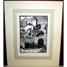 "Lucens" engraving by Moinat SA – Antiques and decorative items – Engravings, lithographs