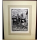 Gravure "Lucens"par Richard BERGER