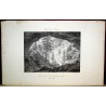 Engraving: ‘Interior view of the Moinat Caves’ – Antiques and decorative items – Engravings, lithographs
