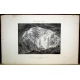 Gravure Vue intérieure de la Grottes