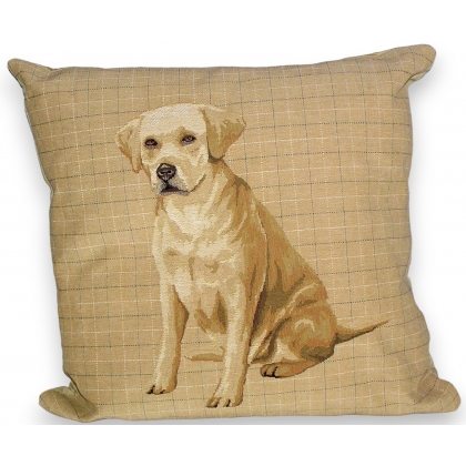 Coussin \"Labrador Russel\"