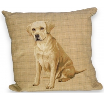 Coussin "Labrador Russel"