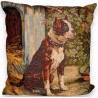 "Bulldog" cushion at Moinat SA – Antiques and home décor