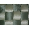 "Green Silk Check" cushion at Moinat SA – Antiques and home décor
