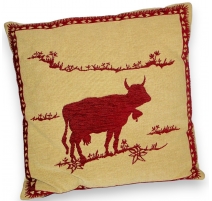 Coussin "silhouette de vache" coloris