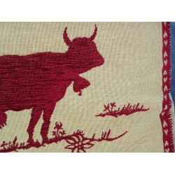 "Cow silhouette" cushion in various colours at Moinat SA – Antiques and home décor