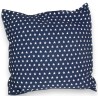 "Stars" cushion with a navy blue background at  Moinat SA  - Antiques and home décor