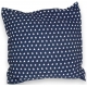 Coussin "Etoiles" fond bleu marine