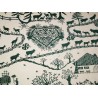 "Pays d'en Haut" throw, green, from  Moinat SA  - Antiques and home décor