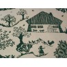 "Pays d'en Haut" throw, green, from  Moinat SA  - Antiques and home décor