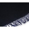 "City" throw, blue mohair wool, by Moinat SA – Antiques and home décor
