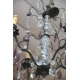Lustre à 4 lumières en fer forgé