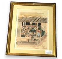 Ukiyo-e Estampe Japonaise de métier