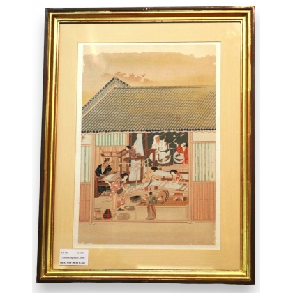 Ukiyo-e Estampe Japonaise de métier  sur Moinat SA  - Antiquités décoration -  Gouaches, Aquarelles, Pastels