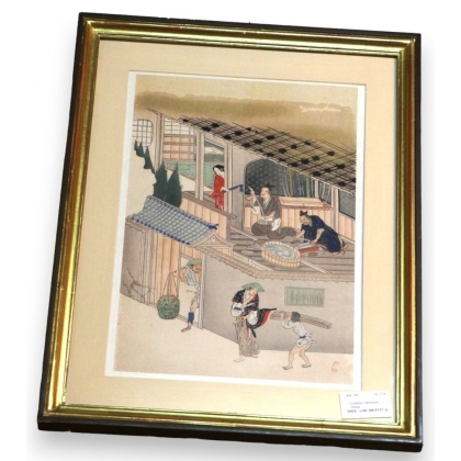 Ukiyo-e Estampe Japonaise de métier  sur Moinat SA  - Antiquités décoration -  Gouaches, Aquarelles, Pastels