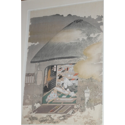 Ukiyo-e Estampe Japonaise de métier  sur Moinat SA  - Antiquités décoration -  Gouaches, Aquarelles, Pastels