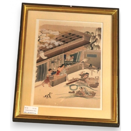 Ukiyo-e Estampe Japonaise de métier  sur Moinat SA  - Antiquités décoration -  Gouaches, Aquarelles, Pastels