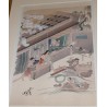 Ukiyo-e Estampe Japonaise de métier  sur Moinat SA  - Antiquités décoration -  Gouaches, Aquarelles, Pastels