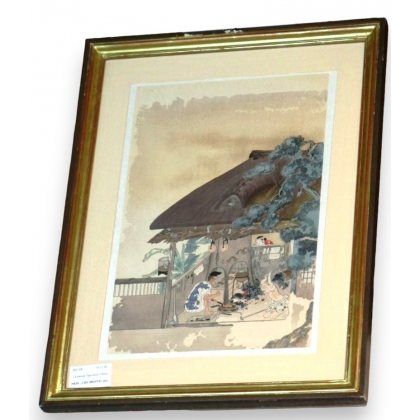 Ukiyo-e Estampe Japonaise de métier  sur Moinat SA  - Antiquités décoration -  Gouaches, Aquarelles, Pastels