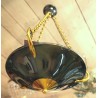 Empire-style brass halogen chandelier from  Moinat SA  - Antiques and home décor