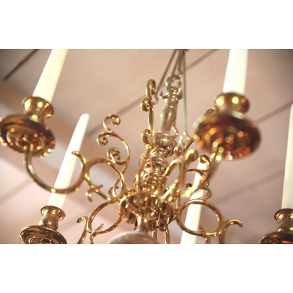 5-light Dutch chandelier at  Moinat SA  - Antiques and home décor