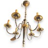 Gilded brass Directoire-style chandelier by Moinat SA – Antiques and home décor