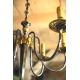 Lustre style Directoire laiton doré