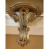  Console décor chêne-rouvre gris sur  Moinat SA  - Antiquités décoration