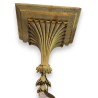 Regency-style console table, lacquered in grey and gold, from  Moinat SA  - Antiques and home décor