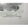 Woodcut entitled ‘Seals’, signed by Moinat SA – Antiques and decorative items – Engravings, lithographs