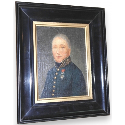 Miniature, Portrait d\'homme militaire