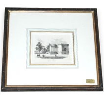 Gravure "Musée Rath"