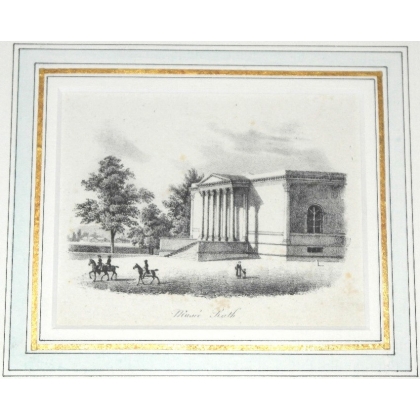 Gravure "Musée Rath"  sur Moinat SA  - Antiquités décoration -  Gravures, Lithos