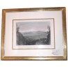 Engraving ‘Mont Blanc from the Jura’ by Moinat SA – Antiques and decorative items – Engravings, lithographs