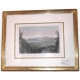 Gravure "Mont Blanc from the Jura"