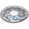  Assiette "Fleurs" de BONIFAS en sur  Moinat SA  - Antiquités décoration