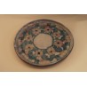  Assiette "Fleurs" de BONIFAS en sur  Moinat SA  - Antiquités décoration