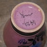  Cache-pot rose motif fleurs de MENELIKA sur  Moinat SA  - Antiquités décoration