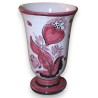Pink-painted vase signed NOVERRAZ, by Moinat SA – Antiques and home décor