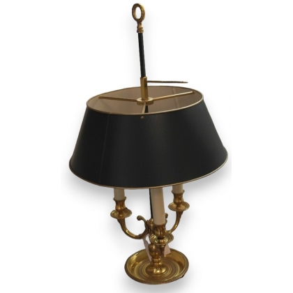 Bronze hot-water bottle-style lamp from Moinat SA – Antiques and home décor