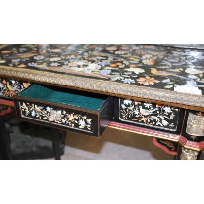  Bureau style Napoléon III, décors sur  Moinat SA  - Antiquités décoration