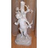 Pair of biscuit-style candlesticks "Back to Moinat SA" – Antiques and home décor